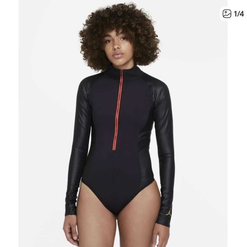 Jordan Black and Red Bodysuit LIKE NEW. NO FLAWS